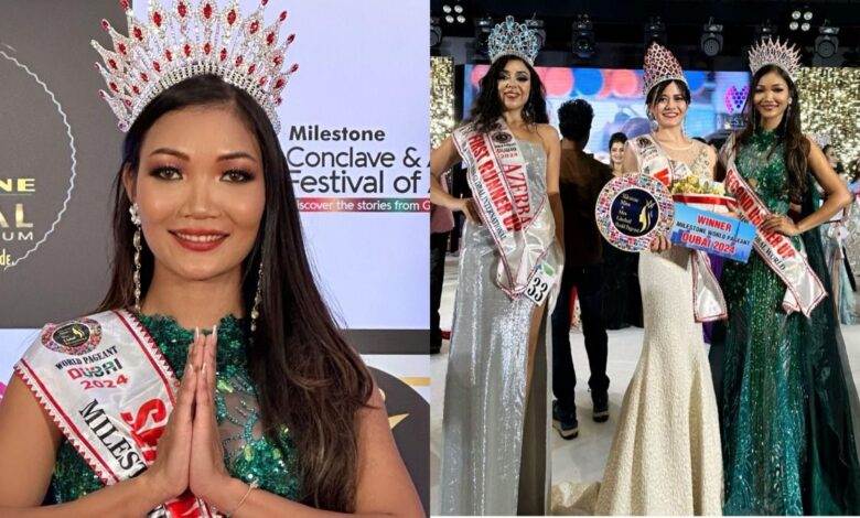 Arunachal beauty crowned 2nd Runner-up at Miss Global World 2024 Arunachal beauty crowned 2nd Runner-up at Miss Global World 2024