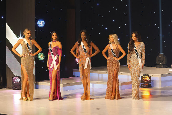 Sydney Grace Young part of the Top Five at the 2025 Miss Tennessee USA Pageant. (Tony Centonze, Clarksville Living Magazine)